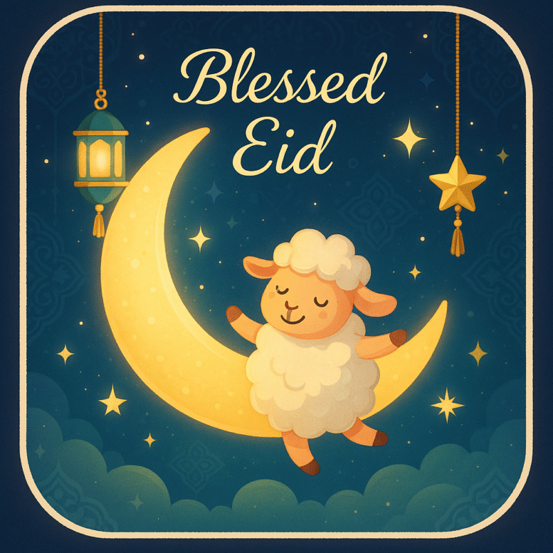 Bán Prompt Thiết Kế Cảnh Eid Sống Động Làm Hình Nền Động